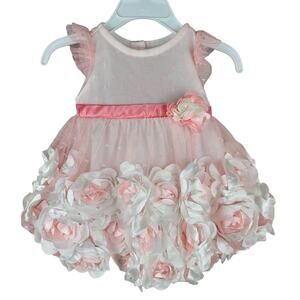 Special Occasion Dress 3-6mo Baby Photo Session Flower Girl Easter Nannette